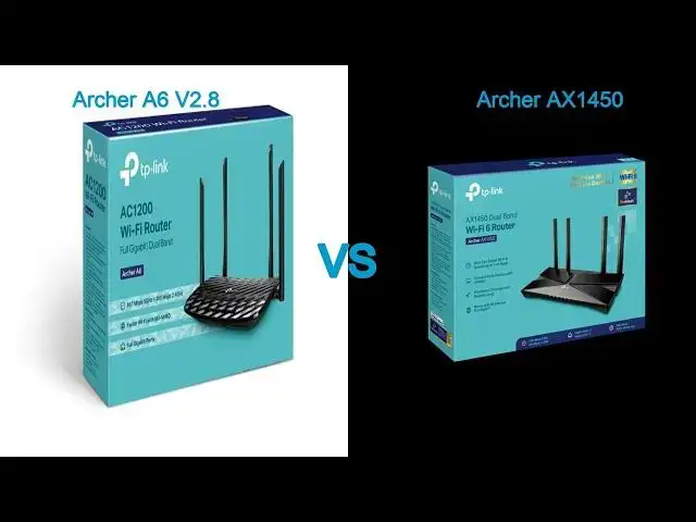 Video thumbnail for TP-Link Router Face-Off: Archer A6 vs. Archer AX1450 | The Ultimate Comparison!