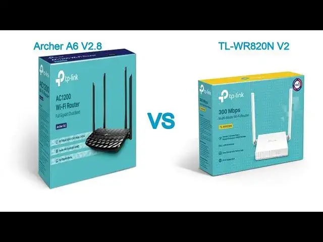 Video thumbnail for TP-Link Archer A6 vs. TL-WR820N V2: Router Comparison