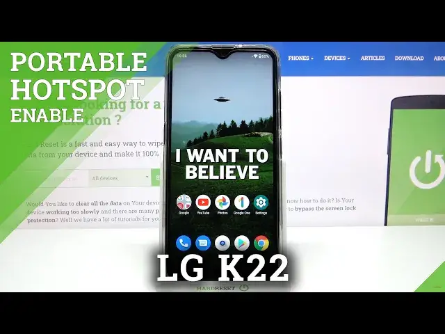 Video thumbnail for How to Enable Portable Hotspot in LG K22 – Find Hotspot Settings