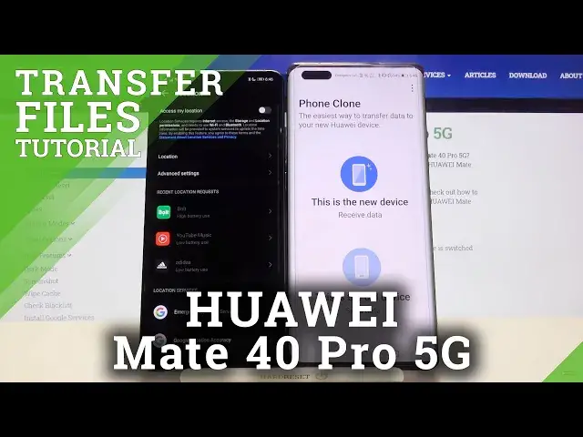 Video thumbnail for Transfer Data from Android Smartphone to Huawei Mate 40 Pro 5G