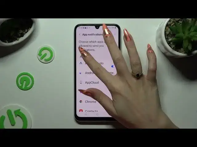 'Video thumbnail for How to Turn On & Turn Off the App Notifications on a SAMSUNG Galaxy M34'