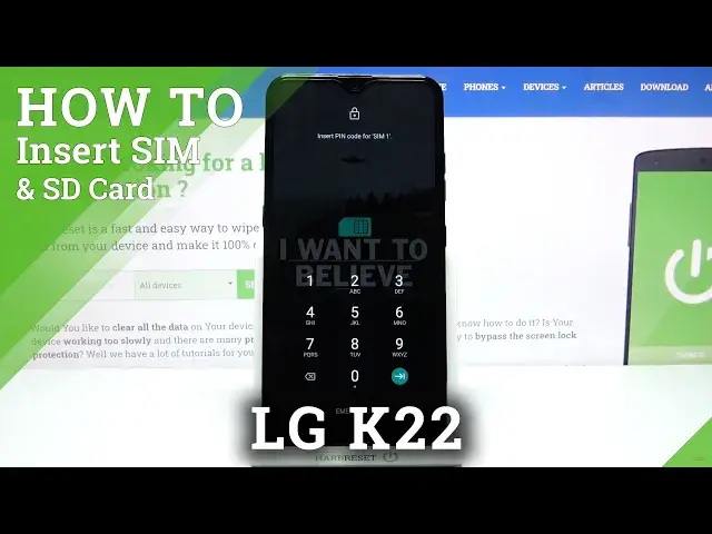Video thumbnail for How to Insert SIM & SD in LG K22 – Find SIM Card & SD Card Slot