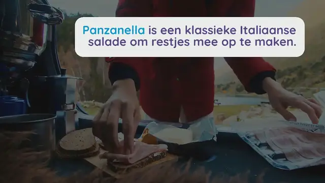 Video thumbnail for Panzanella met nectarine en burrata