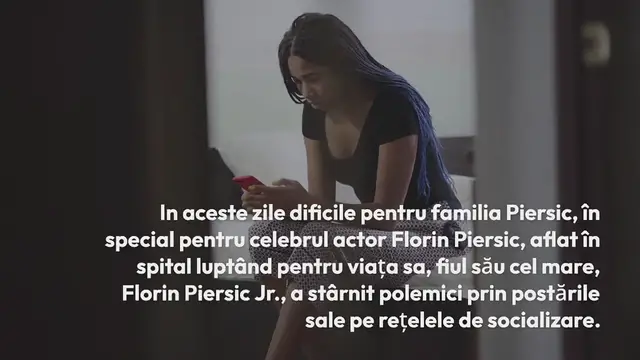 Video thumbnail for Florin Piersic Jr., mesaj cutremurător în timp ce tatăl lui se afla in spital