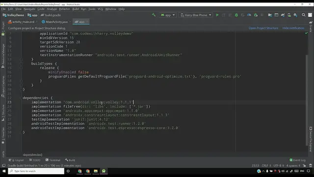 Video thumbnail for Retrieve & Parse JSON Data from Web URL in Android _ Android Tutorials in Hindi #19