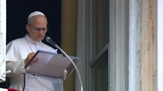 Video thumbnail for Papa Leon XIV sobre Venezuela en Angelus 4 de enero 2026