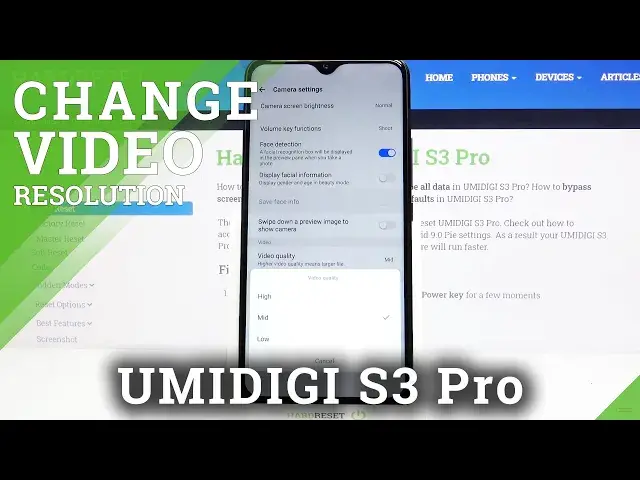 Video thumbnail for How to Change Video Quality in UMIDIGI S3 Pro – Camera Settings