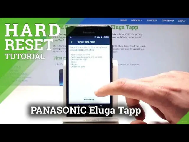 Video thumbnail for Hard Reset PANASONIC Eluga Tapp | Wipe Data in PANASONIC Mobile