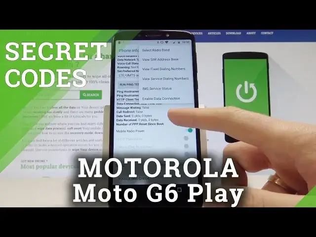 'Video thumbnail for Secret Codes MOTOROLA Moto G6 Play - Hidden Mode / Secret Function'