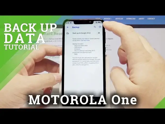 Video thumbnail for How to Enable Google Backup in Motorola One - Backup Account