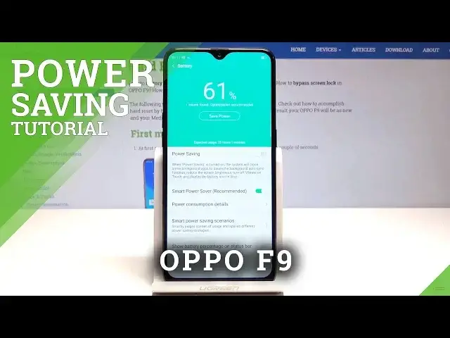 Video thumbnail for How to Activate Battery Saver in OPPO F9 - Low Power Solution