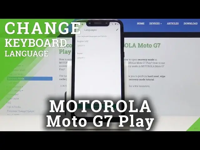 'Video thumbnail for How to Change Keyboard Language in MOTOROLA Moto G7 Play - Set Up Language'