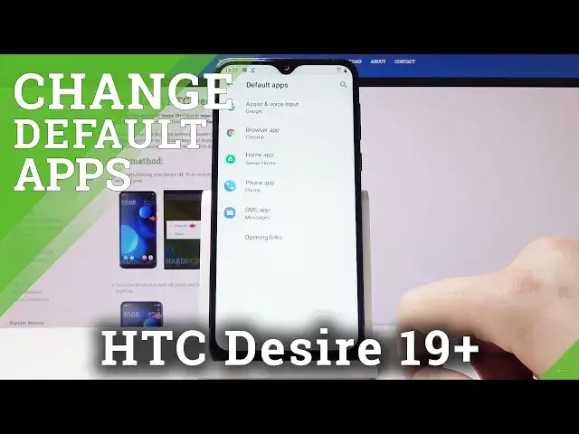 Video thumbnail for How to Set Up Default Applications in HTC Desire 19+ | Customize Apps