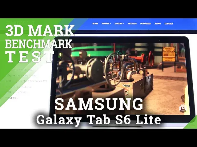 'Video thumbnail for 3D Mark Sling Shot Extreme on Samsung Galaxy Tab S6 Lite – Benchmark'