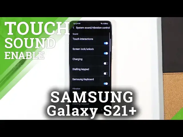 'Video thumbnail for Touch Sounds in SAMSUNG Galaxy S21+ - Check Default Touch Sounds'