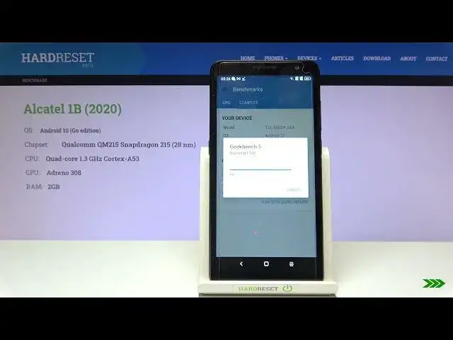 Video thumbnail for Alcatel 1B 2020 - CPU BENCHMARK Geekbench 5