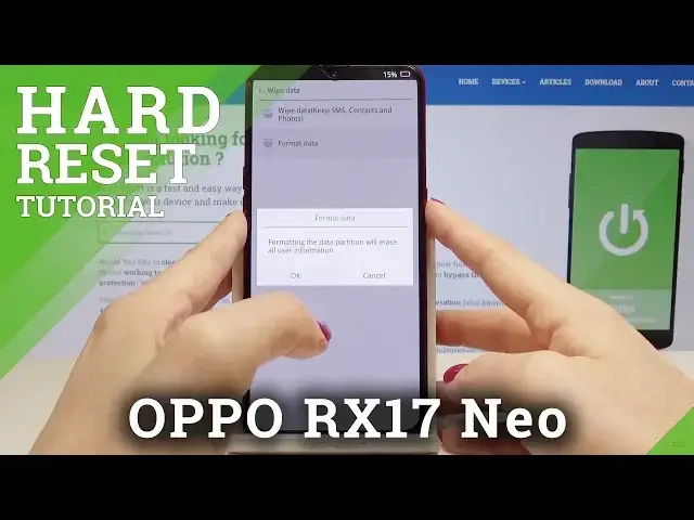 Video thumbnail for How to Perform Hard Reset in Oppo RX17 Neo - Factory Reset by Recovery Mode