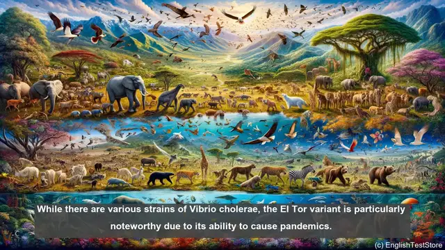 Video thumbnail for EI Tor vibrio in biology - meaning, definition and examples