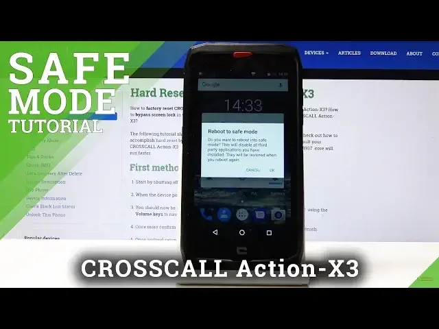 Video thumbnail for Safe Mode in CROSSCALL Action X3 – How to Use Android Safe Mode