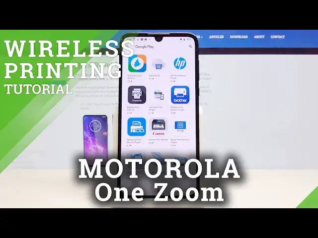 'Video thumbnail for How to Connect Printer with Motorola One Zoom - Pair Bluetooth Devices'