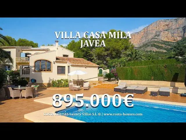 Video thumbnail for Mediterrane Villa zum Verkauf Javea Spanien | Mediterranean Villa for sale near Golf, Javea Spain