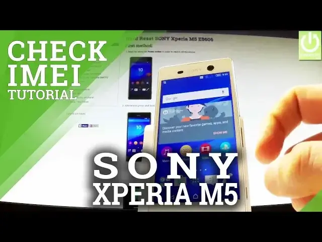 'Video thumbnail for How to Check IMEI in SONY Xperia M5 E5606 - IMEI Tutorial'