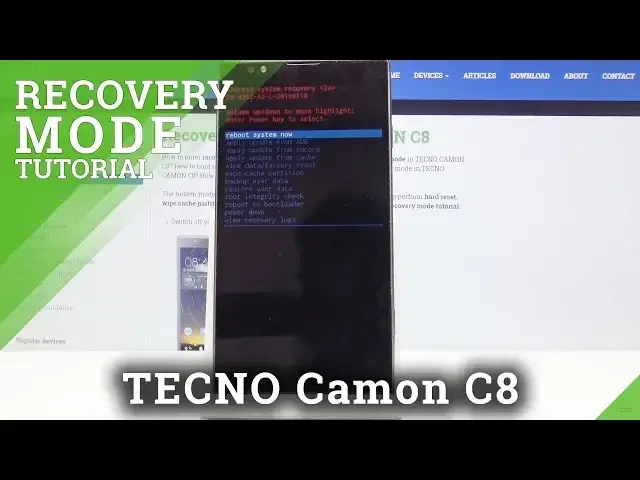 Video thumbnail for Recovery Mode in TECNO Camon C8 - How to Open & Use Recovery