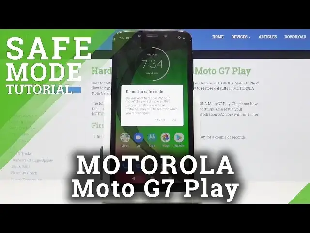 'Video thumbnail for How to Boot into Safe Mode in MOTOROLA Moto G7 Play - Diagnostic Mode'