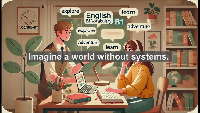 Video thumbnail for 2500 Must Know CEFR B1 Vocabulary - Understanding 'System': A Key Concept for B1 English Learners