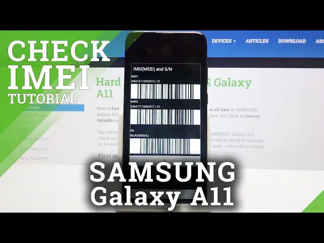 'Video thumbnail for How to Check IMEI and Serial Number on SAMSUNG Galaxy A11 – Find IMEI and Serial Number'