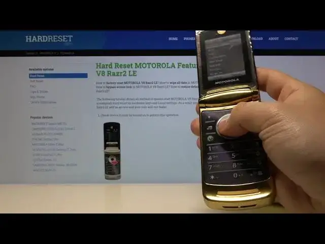 Video thumbnail for MOTOROLA V8 Razr2 Incoming Call