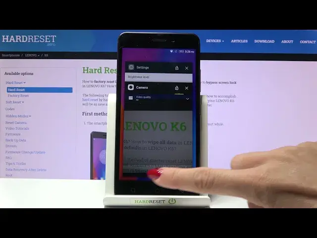 Video thumbnail for How to Close Running Apps on Lenovo K6 – Close Background Apps