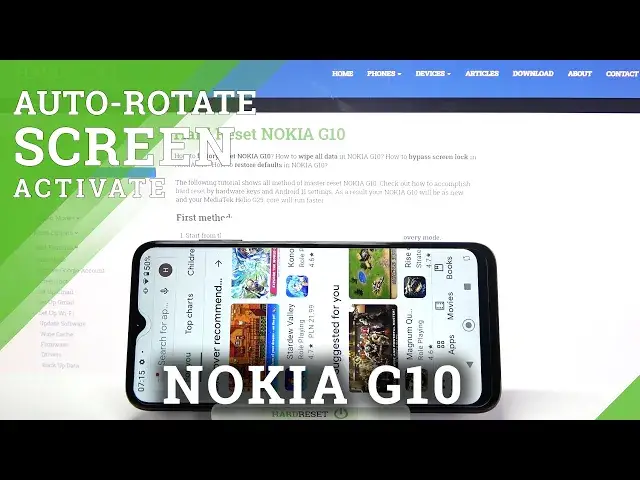 'Video thumbnail for How to Turn Off Auto Rotate Screen in NOKIA G10 - Stop Auto Rotate Screen'