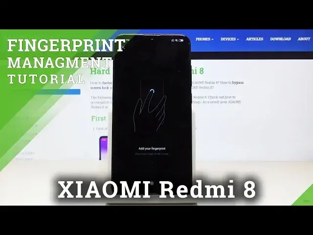 Video thumbnail for How to Add Fingerprint in XIAOMI Redmi 8 – Fingerprint Sensor