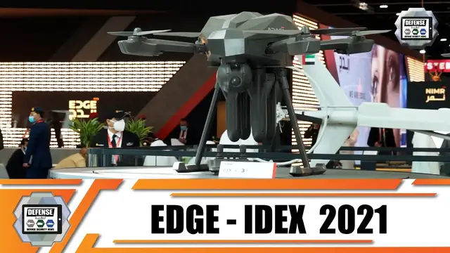 'Video thumbnail for Loitering ammunition from UAE Adasi Halcon Edge QX Shadow family drone UAV unmanned aerial vehicle'