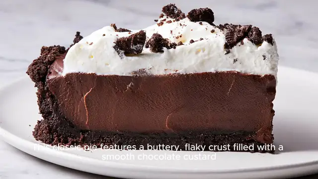 Video thumbnail for Chocolate Cream Pie