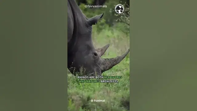 'Video thumbnail for Horns of Strength The Rhinoceros Chronicles  #shorts #rhino'