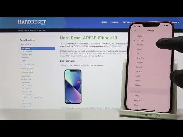 Video thumbnail for iPhone 13 – Default Ringtones List