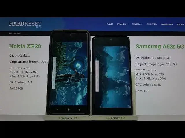 Video thumbnail for NOKIA XR20 vs SAMSUNG Galaxy A52s 5G - 3DMark Wild Life Extreme