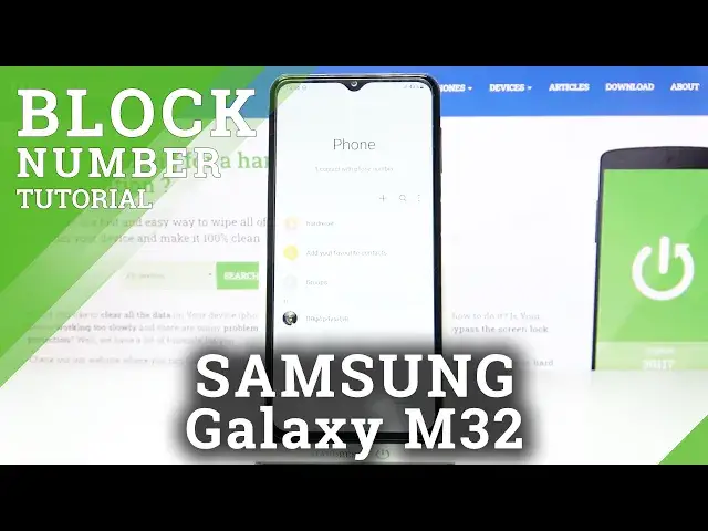 'Video thumbnail for How to Block Number on SAMSUNG Galaxy M32 – Block Calls'