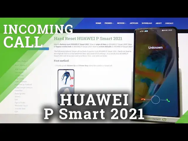 'Video thumbnail for HUAWEI P Smart 2021 Incoming Call'