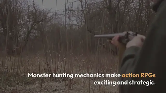 'Video thumbnail for Varied Monster Hunting Mechanics'