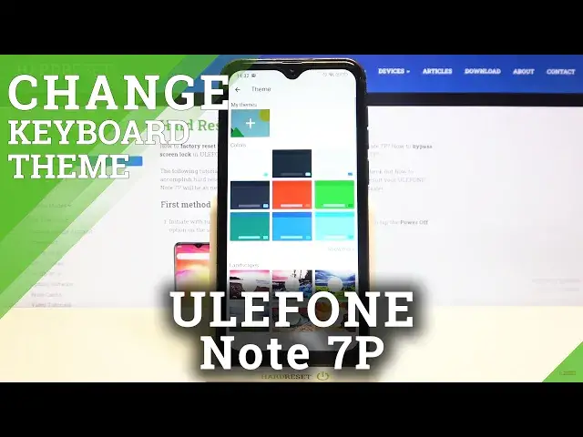 'Video thumbnail for How to Change Keyboard Theme in ULEFONE Note 7P – Customize Keyboard Theme'