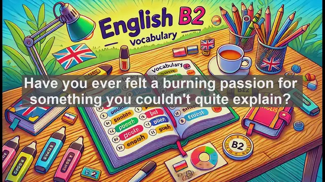 Video thumbnail for 1500 Must Know CEFR B2 Vocabulary - Understanding Desire: Meaning, Usage, and Common Mistakes