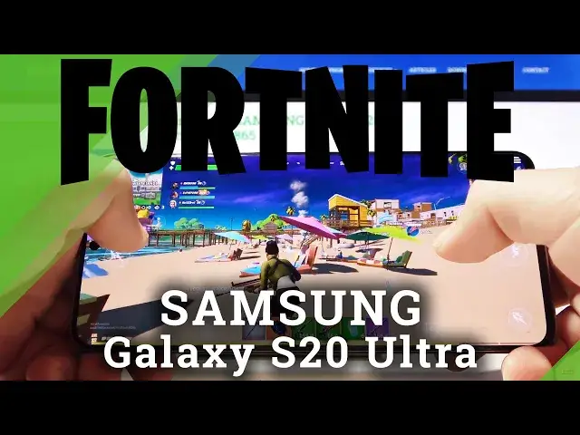 'Video thumbnail for Fortnite GamePlay on SAMSUNG S20 ULTRA'