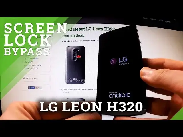 'Video thumbnail for Hard Reset LG Leon H320 - bypass screen lock'