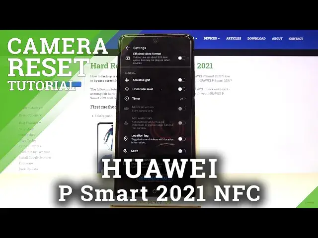 Video thumbnail for Recent Camera Settings in HUAWEI P Smart 2021 NFC – Camera Features
