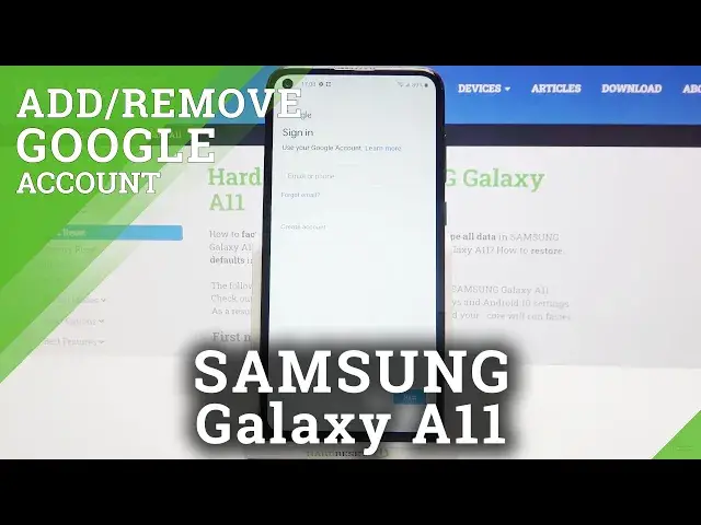 Video thumbnail for How to Add and Remove Google Account on SAMSUNG Galaxy A11 – Manage Google User