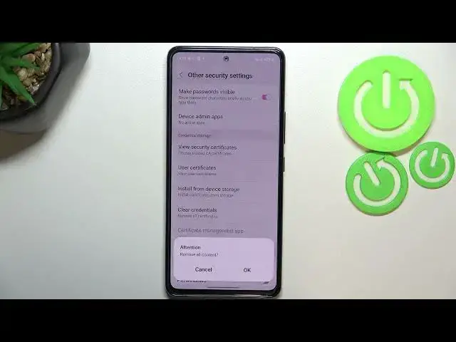 'Video thumbnail for How to Clear Credentials on SAMSUNG Galaxy A53 5G'