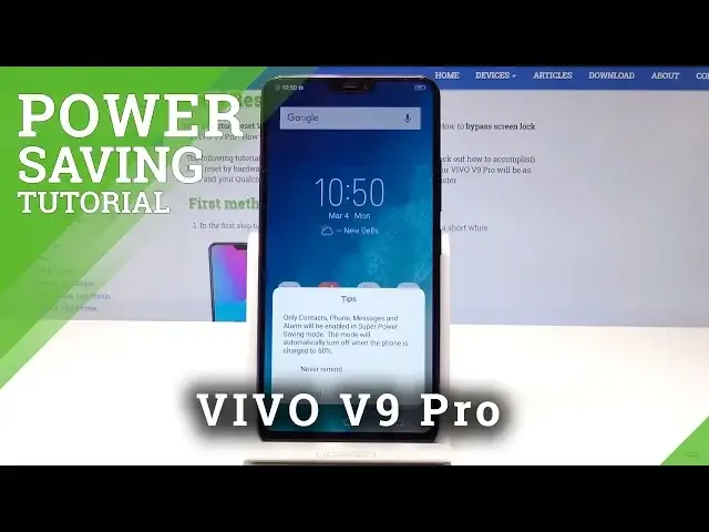 Video thumbnail for How to Enable Power Saving Mode in VIVO V9 Pro - Extend Battery Life